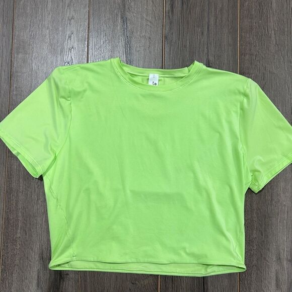 Wundermost Ultra-Soft Nulu Crewneck Cropped Shirt - Picture 1 of 4